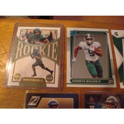 2022 Panini, 5-Premium Rc Cards, KENNETH WALKER III, Seahawks