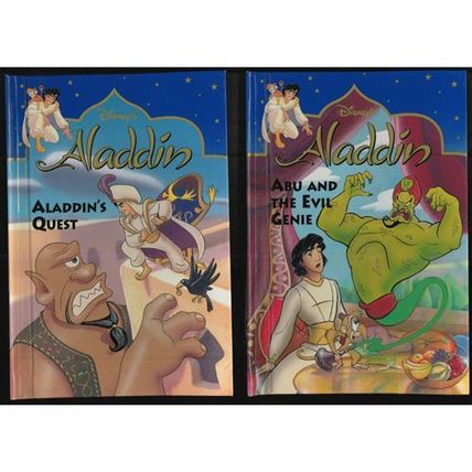 Disney's Aladdin 1993 6 HBs FREE Shipping