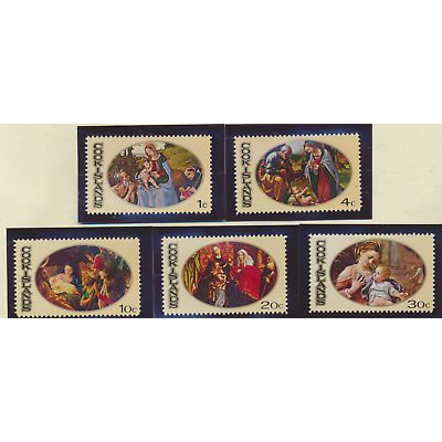 Cook Islands Stamps Scott #268 To 272, Mint Hinged