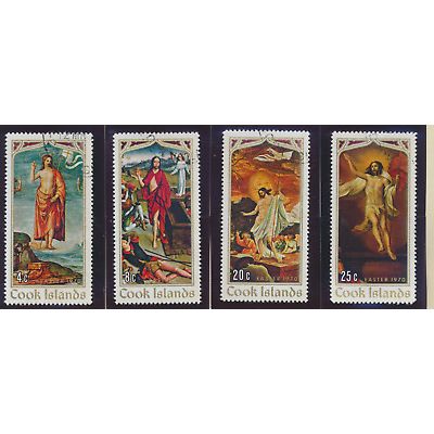 Cook Islands Stamps Scott #273 To 276, Used