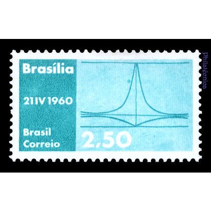 Brazil 1960 unused (mint, no gum) c1960-04