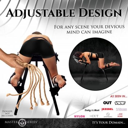 Obedience Extreme Sex Fucking Bench with Restraint Straps Master Series Bondage