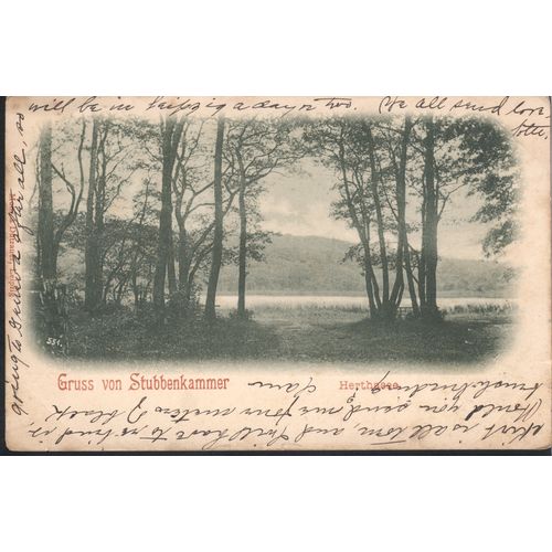Vintage Germany PC c1900 - Gruss von Stubbenkammer