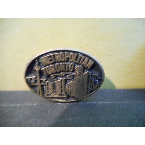 Metropolitan Toronto,Ontario,Canada Lapel Pin