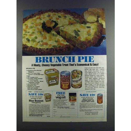 1982 Blue Bonnet Margarine & Veg-All Ad