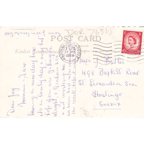 Pavilion Tea Gardens Bournemouth Postcard (DOR76368)