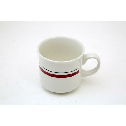 SUPERB CHURCHILL CHINA WITH HORIZONTAL STRIPE TEA CUP