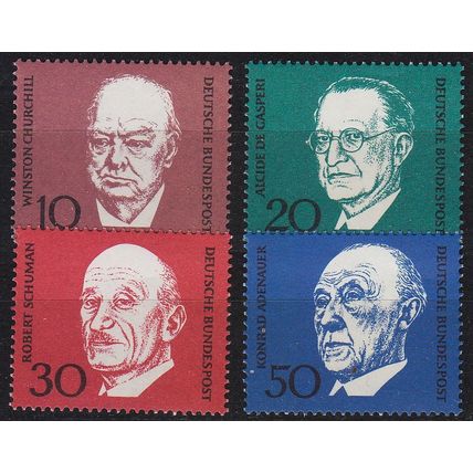 GERMANY BUND [1968] MiNr 0554-57 ( **/mnh ) Persönlichkeiten