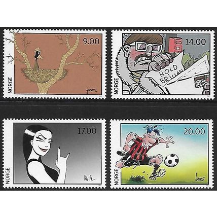 Norway Mi 1765/8: Norwegian Comics