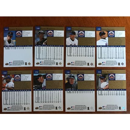 21 Upper Deck – Series 1 2009 MLB Cards New York Mets