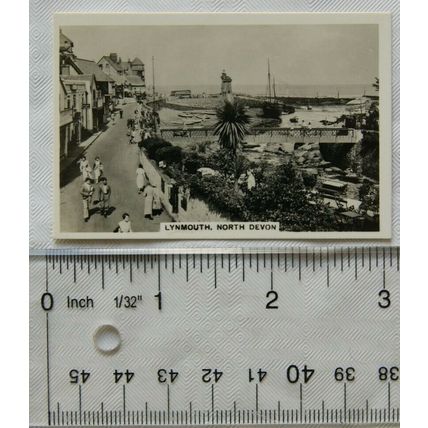 1938 Senior Service Holiday Haunts by the Sea No. 24 Lynmouth, North Devon