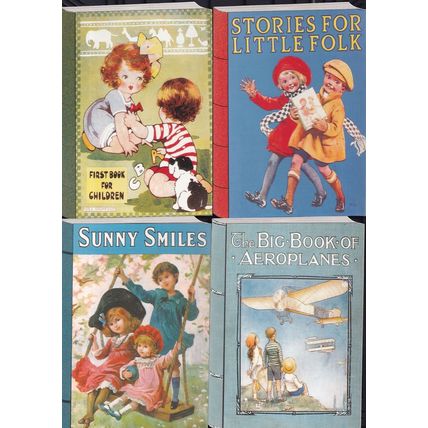 Big Book Of Aeroplanes 4x Childrens Die Cut Postcard s