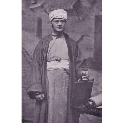Reverend Samuel Schor Palestine Exhibitions Originator Postcard