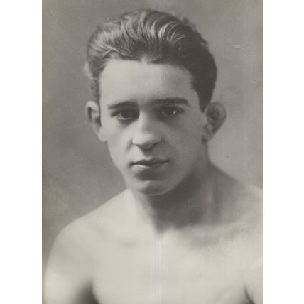 Bobby Diamond Manager as Robert Diamand Boxer Old 7x5 Photo