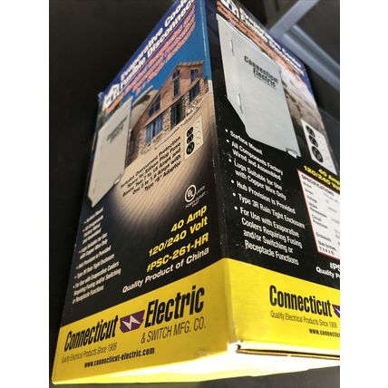 NEW CONNECTICUT ELECTRIC PSC-261-HR EVAPORATIVE COOLER FUSIBLE,HM