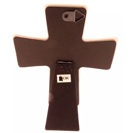 Lord Cross Shaped with Verse Plaque Porcelain Freestanding Christianity Gift