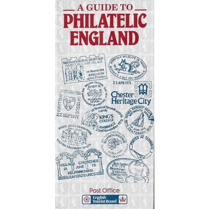 A Guide to Philatelic England 1980 by Post Office & English Tourist Board