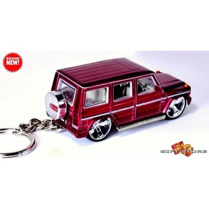 RARE KEYCHAIN RED MERCEDES G CLASS AMG G WAGON CUSTOM Ltd Ed. GREAT GIFT