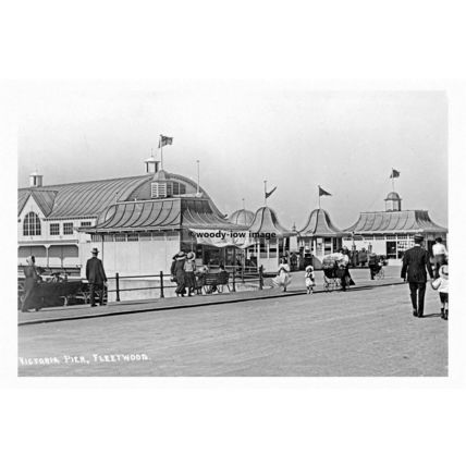 pt4906 - Fleetwood , Victoria Pier , Lancashire - Print 6x4