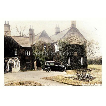 ptc5815 - Yorks - Vintage Car & House in Adwick-le-Street c1920s - print 6x4