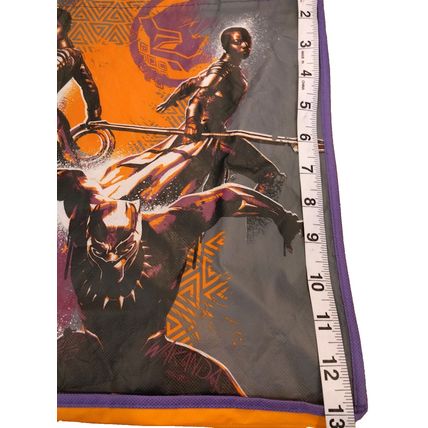 Marvel Black Panther Wakanda Forever Reusable Tote Bag Grocery Halloween NWOT