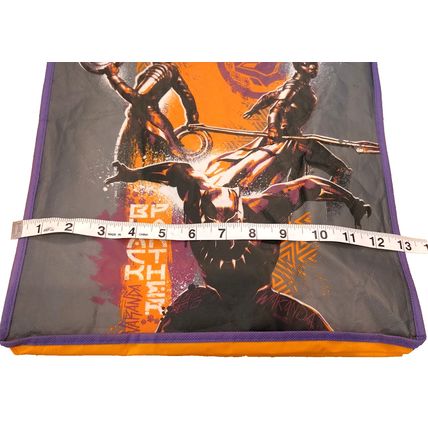 Marvel Black Panther Wakanda Forever Reusable Tote Bag Grocery Halloween NWOT