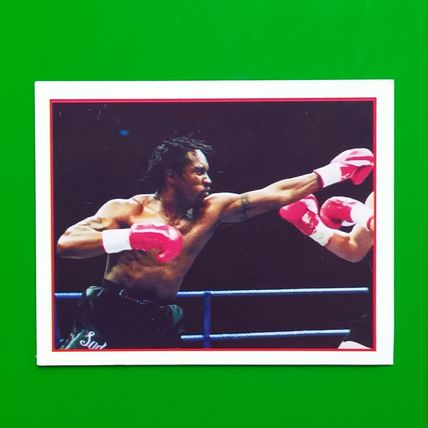 1996 Merlin Sky Sports Stickes Nigel Benn #206 Boxing