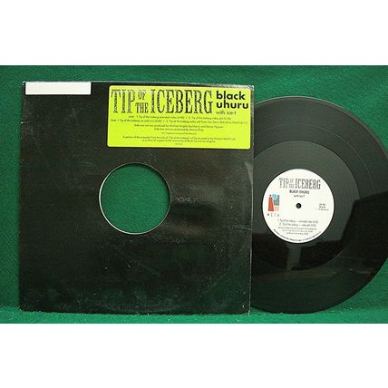 Black Uhuru With Ice-T - Tip Of The Iceberg - 12” S. - RO 76003 (PR 4678) - NM