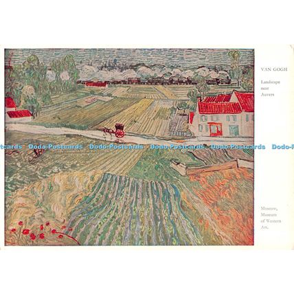 D100754 Moscow. Museum of Western Art. Landscape near Auvers. S. P. A. D. E. M.