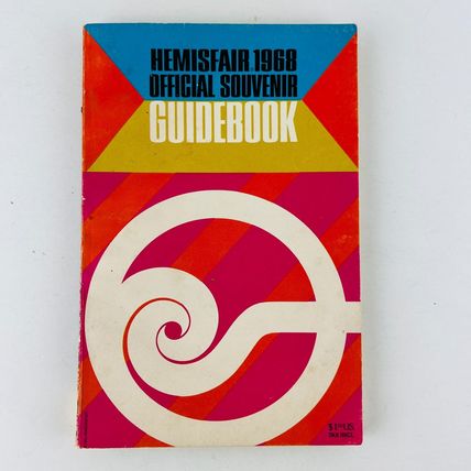 Hemisfair 1968 Official Souvenir Guidebook Paperback Book