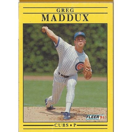 1991 FLEER GREG MADDUX #426