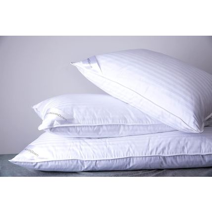 King Size Goose down Feather Hotel Collection Bed Pillows for Sleeping One Pillo