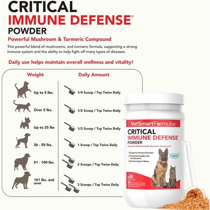 Critical Immune Defense for Dogs Supports Normal Cell Growth - Turkey Ta
