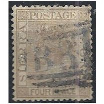 Sierra Leone 1884 SG33 4d Brown Good/Fine Used ..