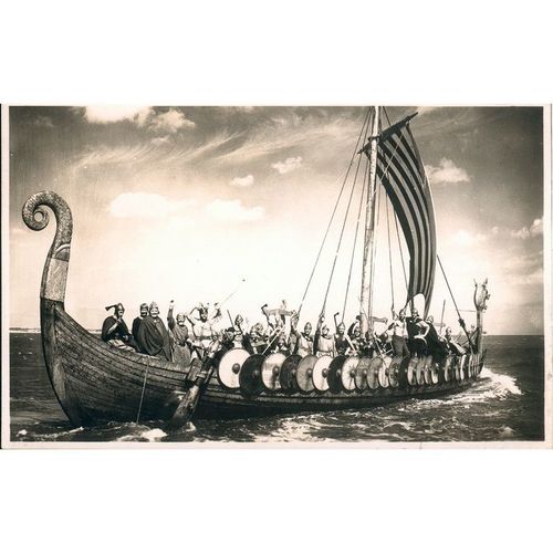 Viking Long-Boat Repro Presented To The People Of Ramsgate & Broadstairs, Kent