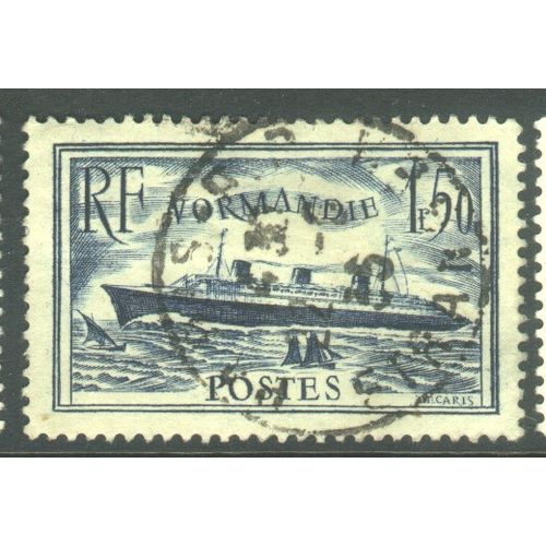 France Stamps 1935 - SG 526 - 1fr.50 "Normandie" - used