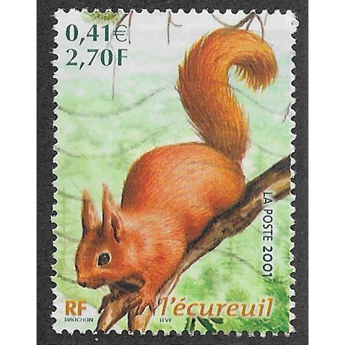 FRA 2001 2,70F 'ANIMALS' FINE USED (EBID55-579)