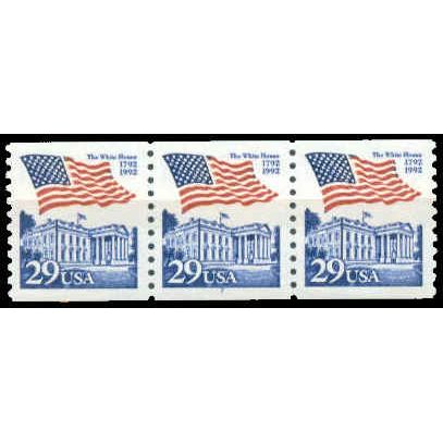 2609 29c U.S. Flag Over White House Very Fine MNH PNC 7/3 W1420