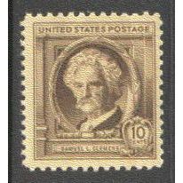 863 10c Samuel Clemens Fine MNH GA0223