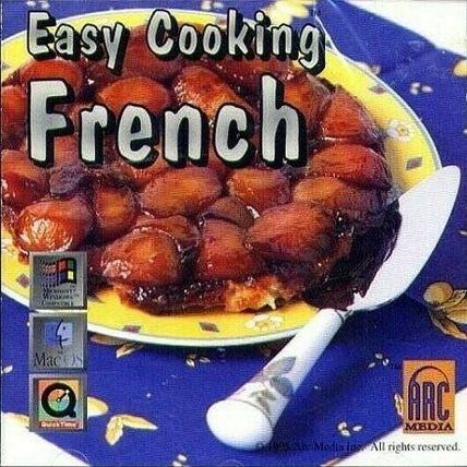 Easy Cooking: FRENCH CD-ROM for Win/Mac - New CD in SLEEVE