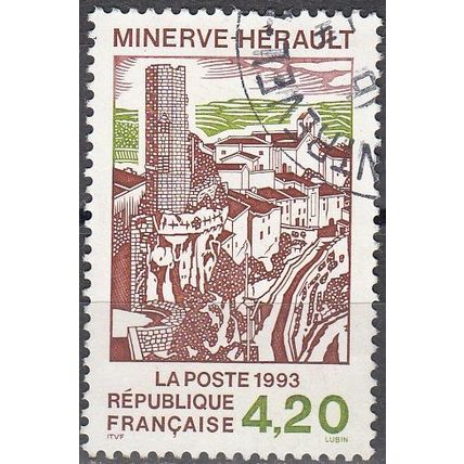 France 1993 Michel 2963 O Cote (2008) 1.20 € Minerve Cachet rond