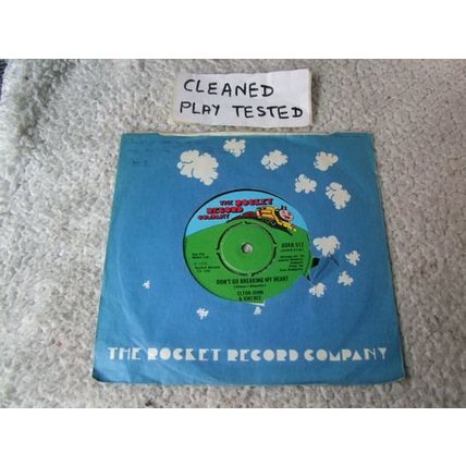 Elton John & Kiki Dee - don't go breaking my heart - 7" vinyl single 1976