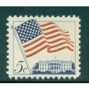 1208 5c U.S. Flag Fine MNH MA0291