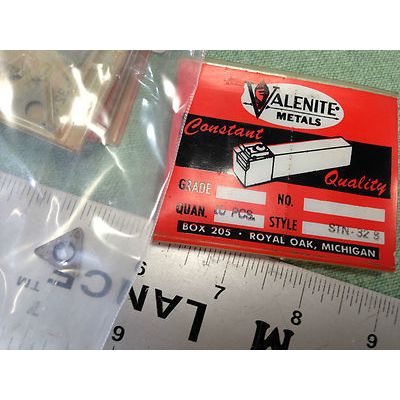 NEW lot 50 VALENITE STN-32S CARBIDE INSERTS,VALENITE STN-32,TL