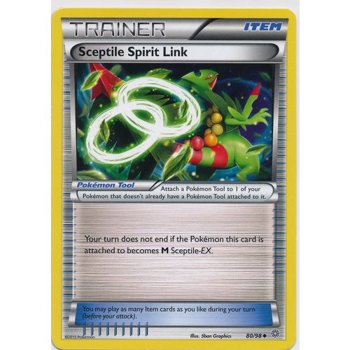 Pokemon Ancient Origins #80/98 Sceptile Spirit Link
