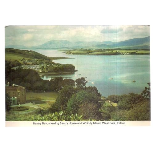 BANTRY BAY, WEST CORK,, used postcard. 1988 postmark =