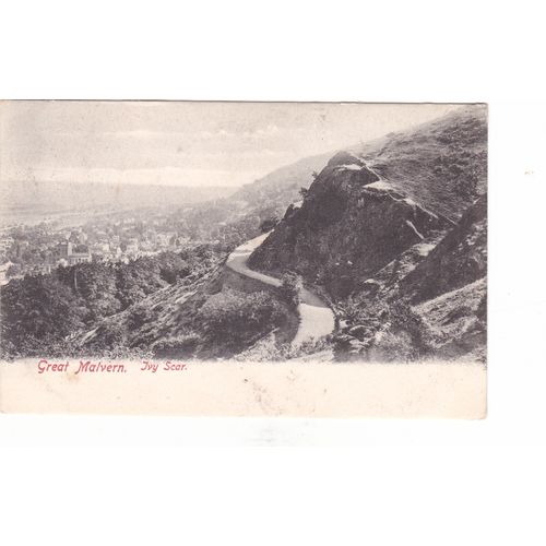 Great Malvern Ivy Scar Worcestershire Postcard (WOR70511)