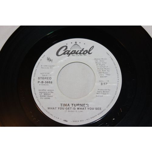 Tina Turner Promo 45-WHAT YOU GET IS WHAT YOU GET STEREO