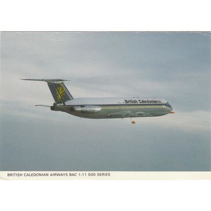 British Caledonian Airways BAC 111 500 Civil Aircraft (A19072)