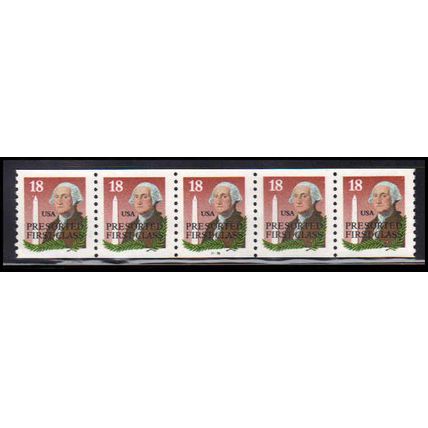2149av 18c George Washington Very Fine MNH Dry Gum PNC 33333/5 X2371
